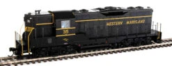 Walthers Mainline 910-20490 - EMD GP9 W/ LokSound 5 Sound & DCC Western Maryland (WM) 35 - HO Scale
