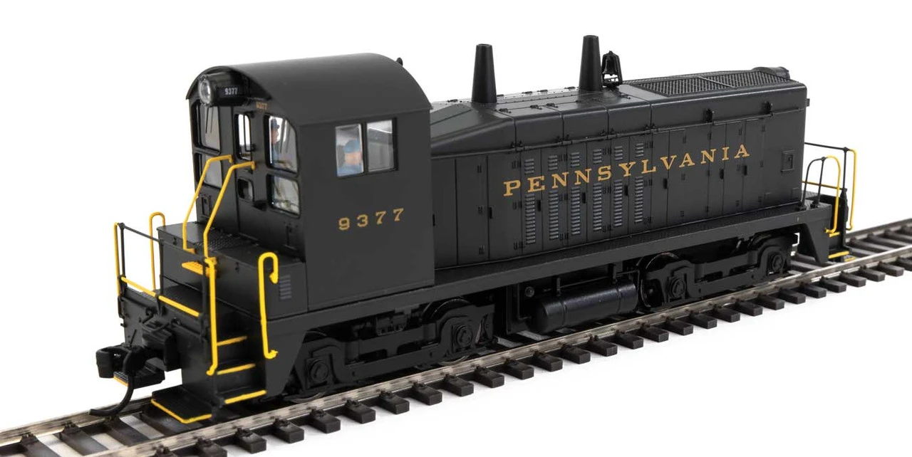 Walthers Mainline 910-20673 - EMD SW7 W/ LokSound 5 Sound & DCC Pennsylvania (PRR) 9377 - HO Scale 1 Walthers Mainline 910-20673 - EMD SW7 W/ LokSound 5 Sound & DCC Pennsylvania (PRR) 9377 - HO Scale