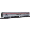 Walthers Mainline 910-30057 - 85' Budd Baggage-Lounge - Ready To Run -- Southern Pacific (silver, Red) Southern Pacific (SP) Un-numbered - HO Scale
