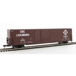Walthers Mainline 910-3208 - 60' Pullman-Standard Auto Parts Boxcar (10' And 6' Doors) - Ready To Run Erie Lackawanna (EL) 68103 - HO Scale