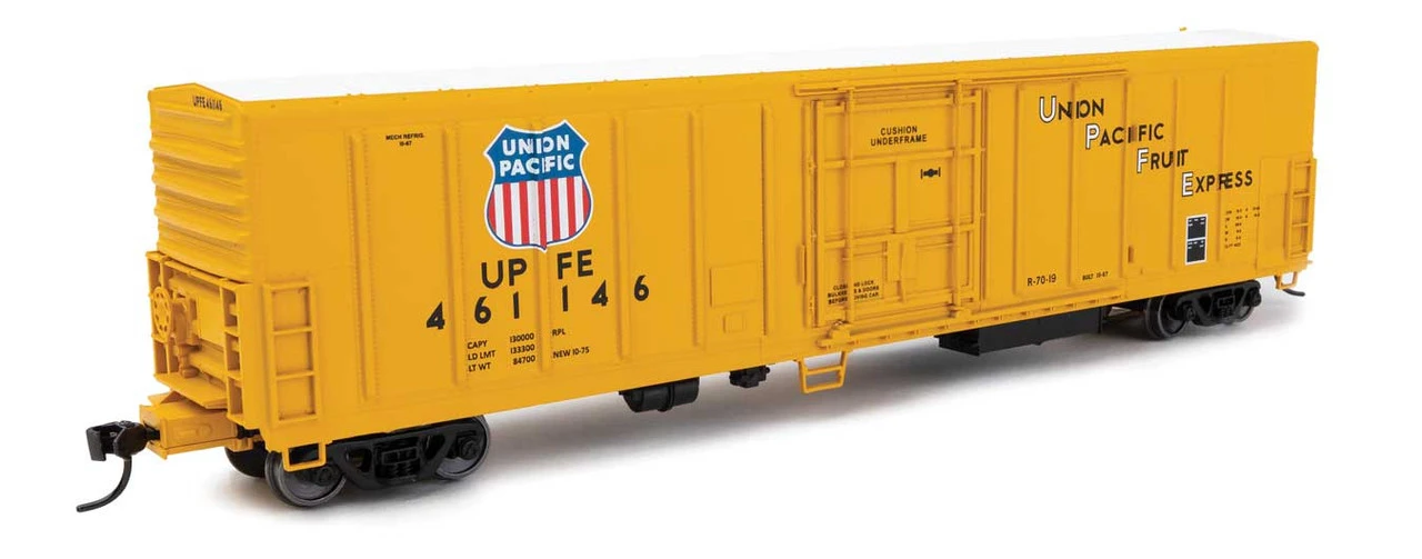 Walthers Mainline 910-3996 - 57' Mechanical Reefer Union Pacific (UPFE) 461146 - HO Scale 1 Walthers Mainline 910-3996 - 57' Mechanical Reefer Union Pacific (UPFE) 461146 - HO Scale