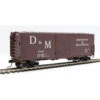 Walthers Mainline 910-45032 - 40' ACF Modernized Welded Boxcar W/8' Youngstown Door Detroit & Mackinac (DM) 3125 - HO Scale