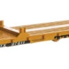 Walthers Mainline 910-5417 - 60' Pullman-Standard Flatcar Trailer Train (VTTX) 97611 - HO Scale