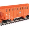 Walthers Mainline 910-56601 - 34' 100-Ton 2-Bay Hopper Gifford Hill (GIHX) 1548 - HO Scale