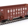 Walthers Mainline 910-56623 - 34' 100-Ton 2-Bay Hopper Southern (SOU) 103499 - HO Scale