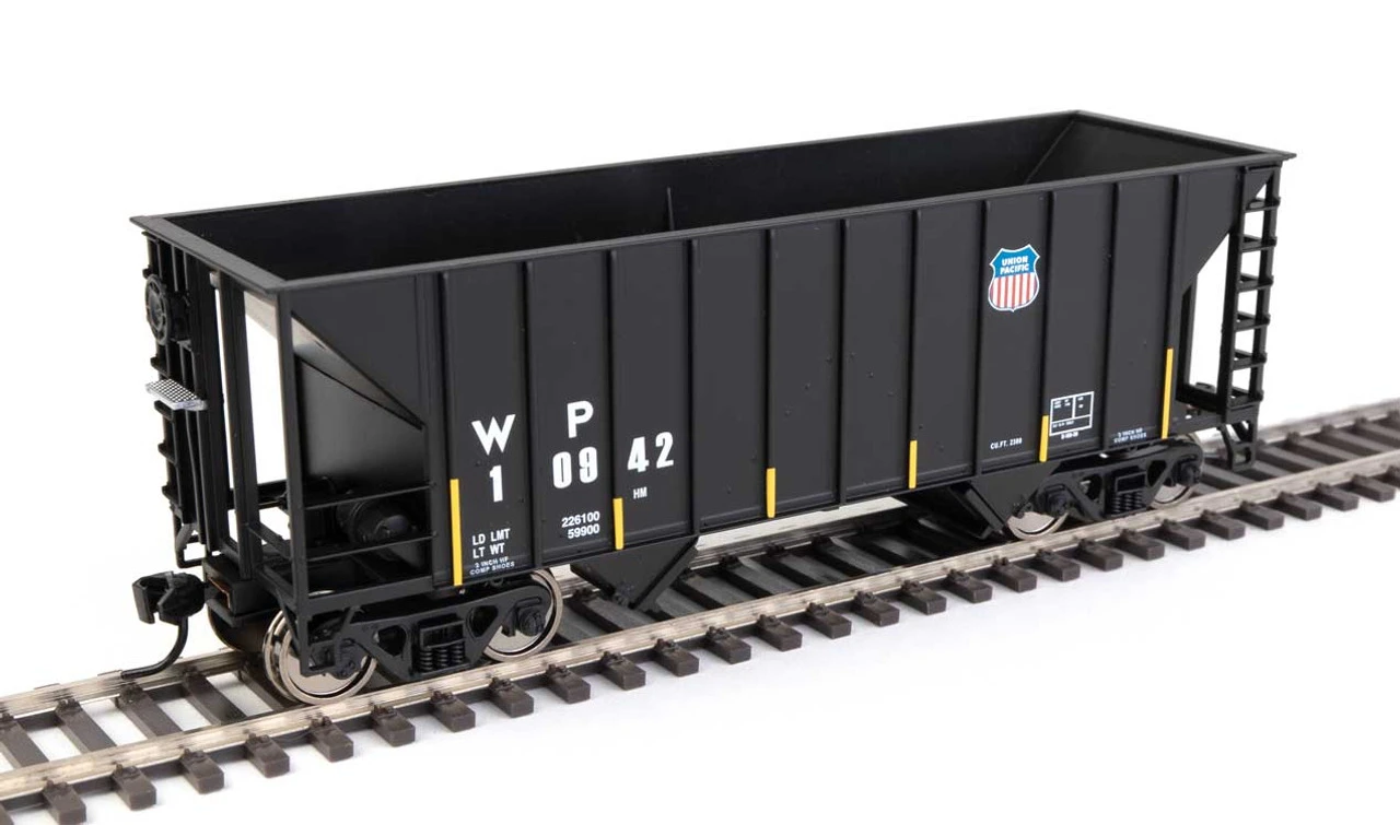 Walthers Mainline 910-56629 - 34' 100-Ton 2-Bay Hopper Union Pacific (WP) 10942 - HO Scale 1 Walthers Mainline 910-56629 - 34' 100-Ton 2-Bay Hopper Union Pacific (WP) 10942 - HO Scale