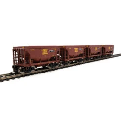 Walthers Mainline 910-58070 - 24' Taconite Ore Car 4-Pack Duluth Missabe & Iron Range (DM&IR) 40006, 40014, 40027, 40032 - HO Scale