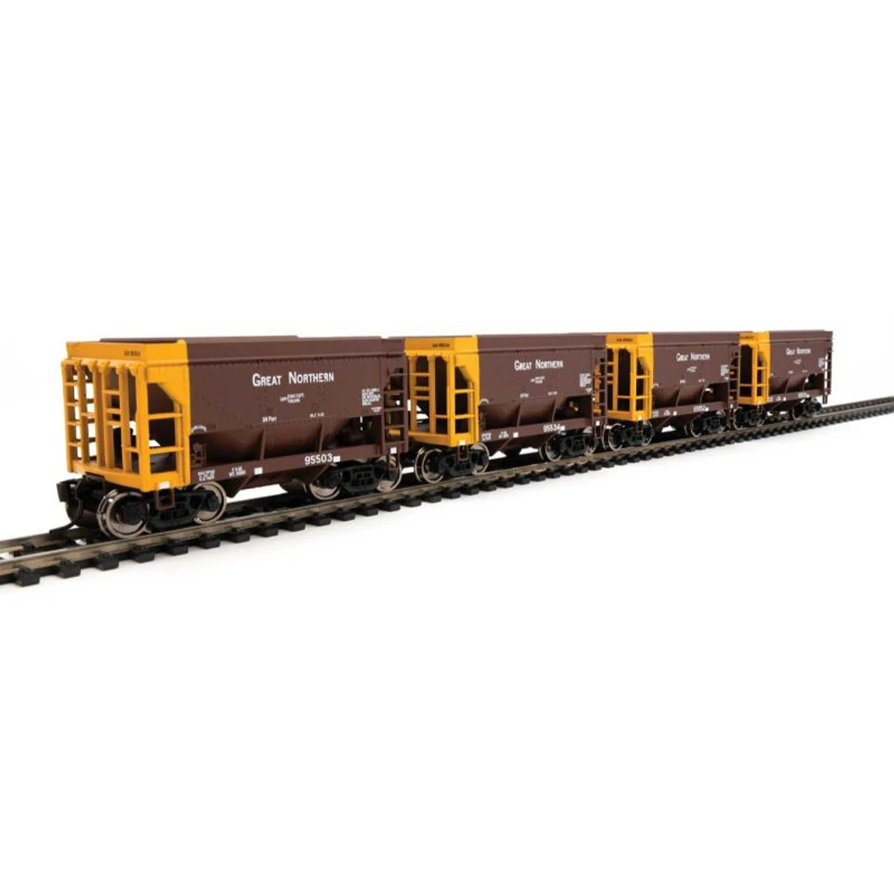 Walthers Mainline 910-58078 - 24' Taconite Ore Car 4-Pack Great Northern (GN) 95503, 95534, 95552, 95570 - HO Scale 1 Walthers Mainline 910-58078 - 24' Taconite Ore Car 4-Pack Great Northern (GN) 95503, 95534, 95552, 95570 - HO Scale