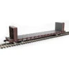 Walthers Mainline 910-5859 - 60' P-S Bulkhead Flatcar BNSF 545077 - HO Scale