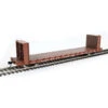 Walthers Mainline 910-5868 - 60' P-S Bulkhead Flatcar Canadian National (CN) 621435 - HO Scale