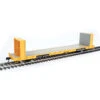 Walthers Mainline 910-5880 - 60' P-S Bulkhead Flatcar Trailer Train (PTTX) 93493 - HO Scale