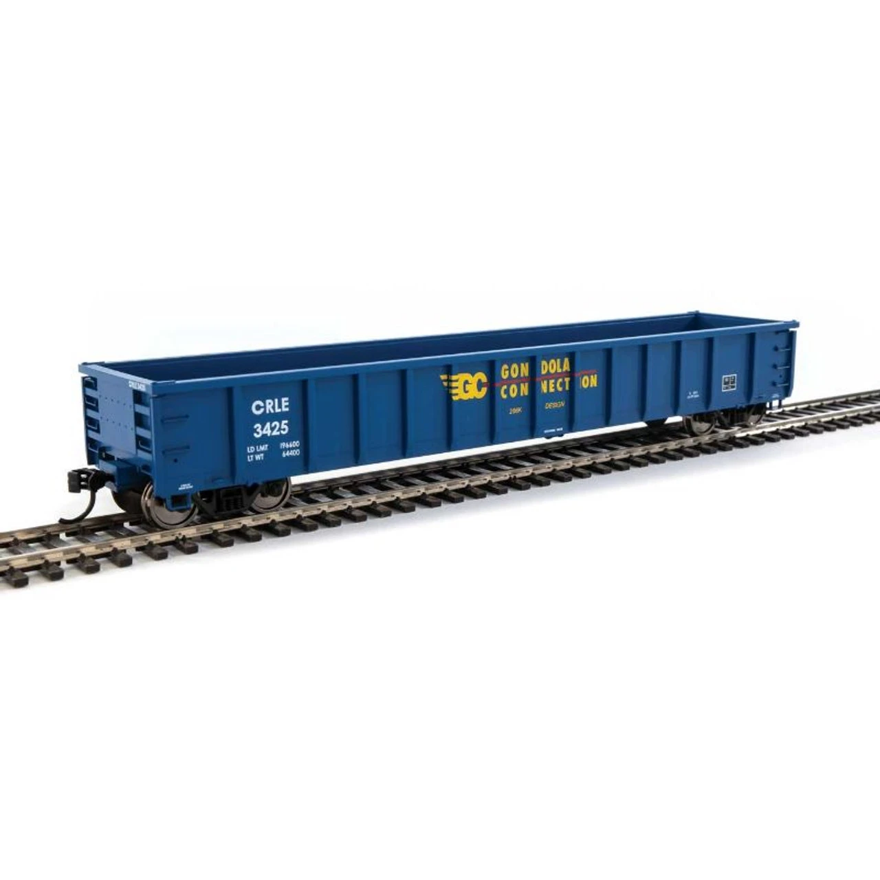 Walthers Mainline 910-6293 - 53' Railgon Gondola Coe Rail (CRLE) 3425 - HO Scale 1 Walthers Mainline 910-6293 - 53' Railgon Gondola Coe Rail (CRLE) 3425 - HO Scale