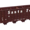 Walthers Mainline 910-6753 - Greenville 7,000 CuFt Woodchip Hopper Atchison, Topeka And Santa Fe (ATSF) 165044 - HO Scale