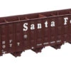 Walthers Mainline 910-6754 - Greenville 7,000 CuFt Woodchip Hopper Atchison, Topeka And Santa Fe (ATSF) 165077 - HO Scale