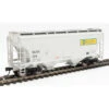 Walthers Mainline 910-7565 - 39' Trinity 3281 2-Bay Covered Hopper Blue Circle Cement (BCAX) 224 - HO Scale