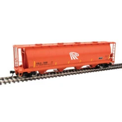Walthers Mainline 910-7854 - 59' Cylindrical Hopper Potash (CGLX) 1678 - HO Scale