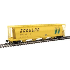 Walthers Mainline 910-7861 - 59' Cylindrical Hopper Scourlar (SCOX) 1530 - HO Scale