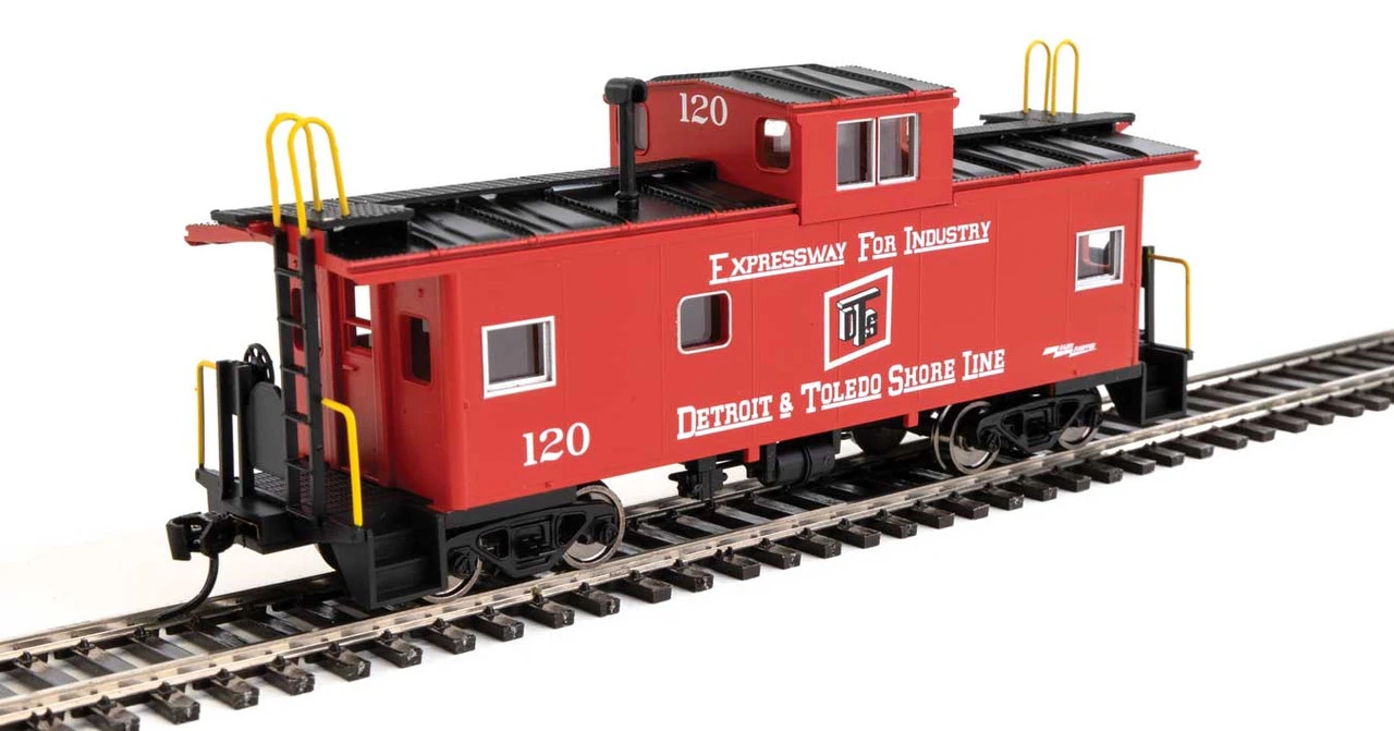 Walthers Mainline 910-8765 - International Wide-Vision Caboose Detroit & Toledo Shoreline (D&TS) 120 - HO Scale 1 Walthers Mainline 910-8765 - International Wide-Vision Caboose Detroit & Toledo Shoreline (D&TS) 120 - HO Scale