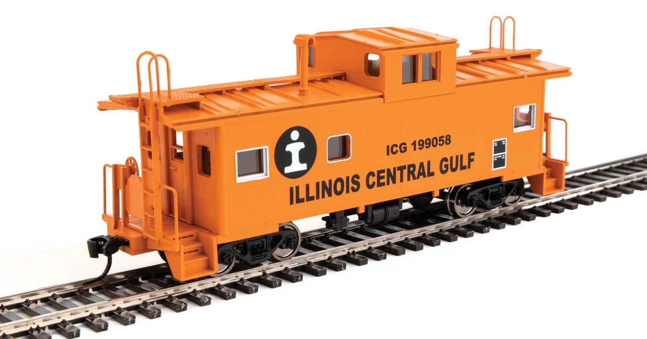 Walthers Mainline 910-8771 - International Wide-Vision Caboose Illinois Central Gulf (ICG) 199058 - HO Scale 1 Walthers Mainline 910-8771 - International Wide-Vision Caboose Illinois Central Gulf (ICG) 199058 - HO Scale