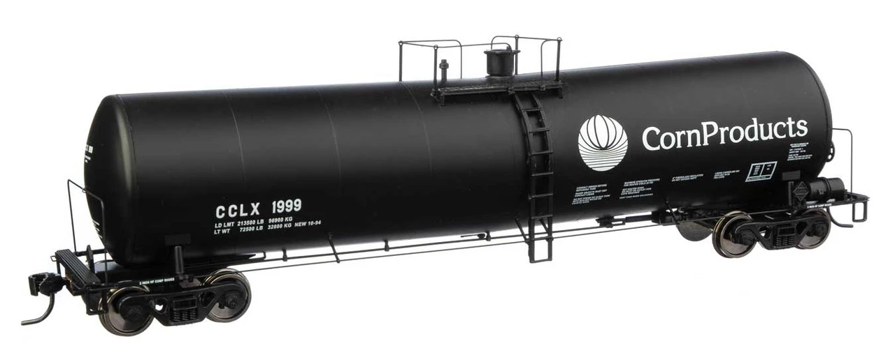 Walthers Proto 920-100256 - 23,000 Gallon Funnel-Flow Tank Car Corn Products (CCLX) 1999 - HO Scale 1 Walthers Proto 920-100256 - 23,000 Gallon Funnel-Flow Tank Car Corn Products (CCLX) 1999 - HO Scale