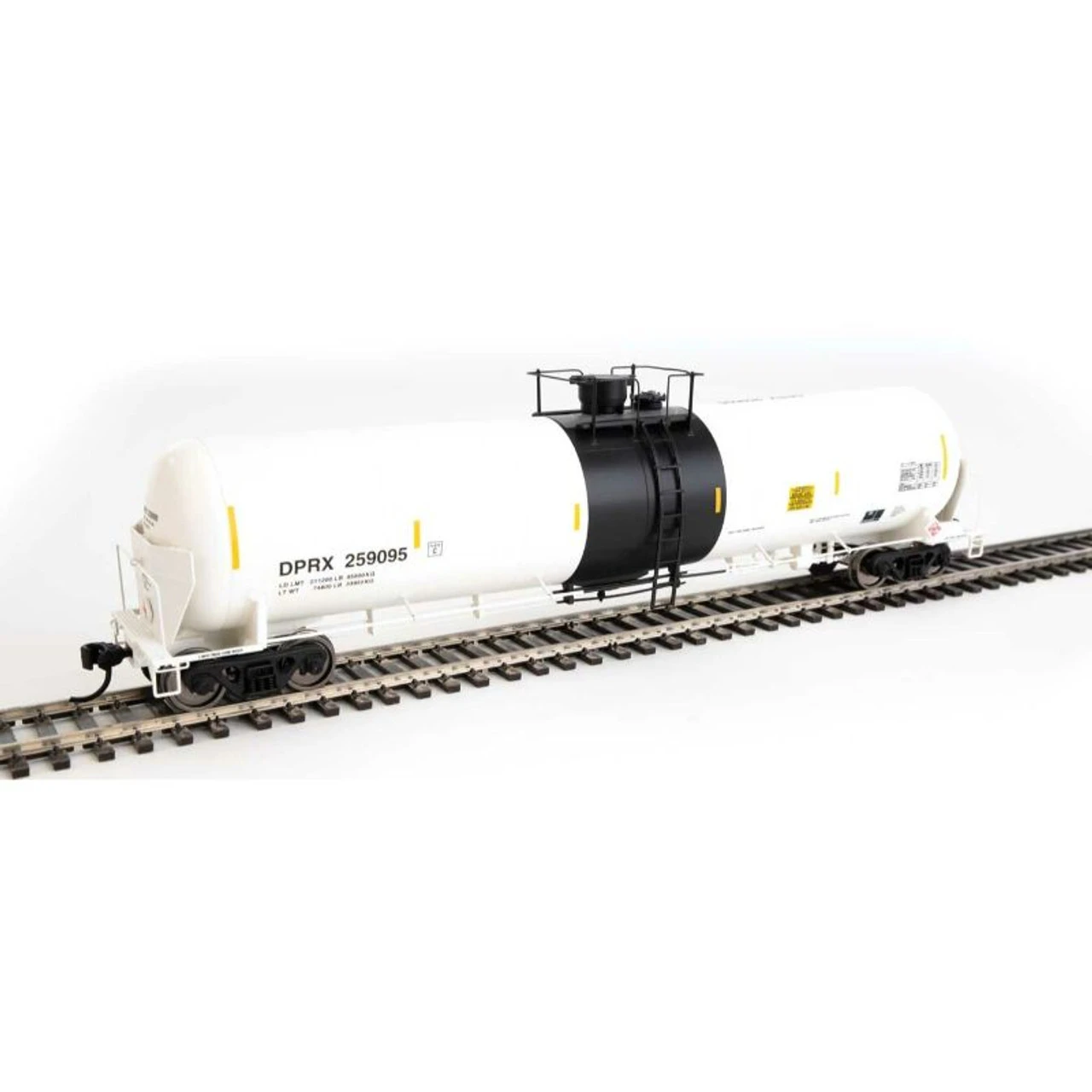Walthers Proto 920-100739 - 55' Trinity Modified 30,145-Gallon Tank Car PBF Holding Co. (DPRX) 259095 - HO Scale 1 Walthers Proto 920-100739 - 55' Trinity Modified 30,145-Gallon Tank Car PBF Holding Co. (DPRX) 259095 - HO Scale