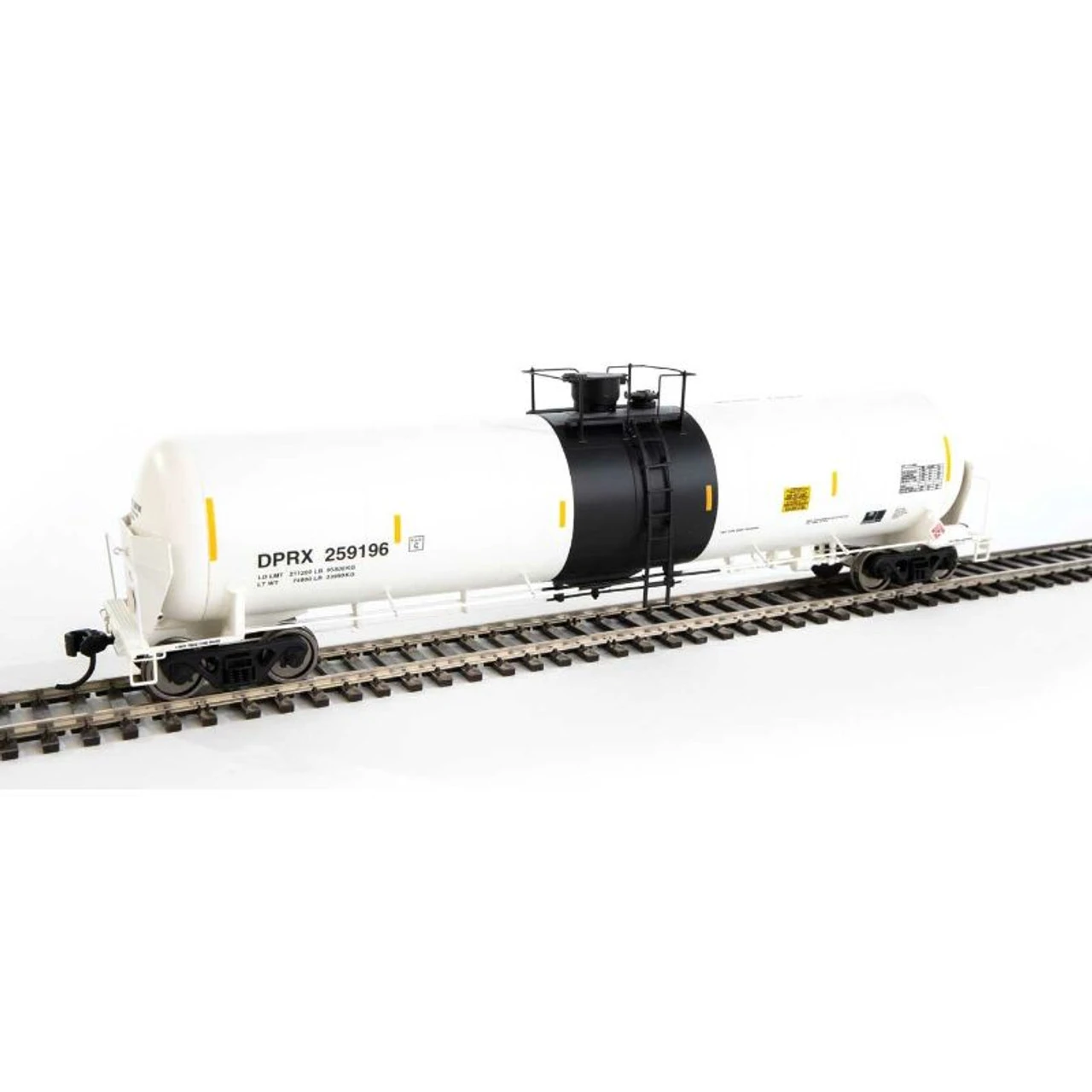 Walthers Proto 920-100741 - 55' Trinity Modified 30,145-Gallon Tank Car PBF Holding Co. (DPRX) 259196 - HO Scale 1 Walthers Proto 920-100741 - 55' Trinity Modified 30,145-Gallon Tank Car PBF Holding Co. (DPRX) 259196 - HO Scale
