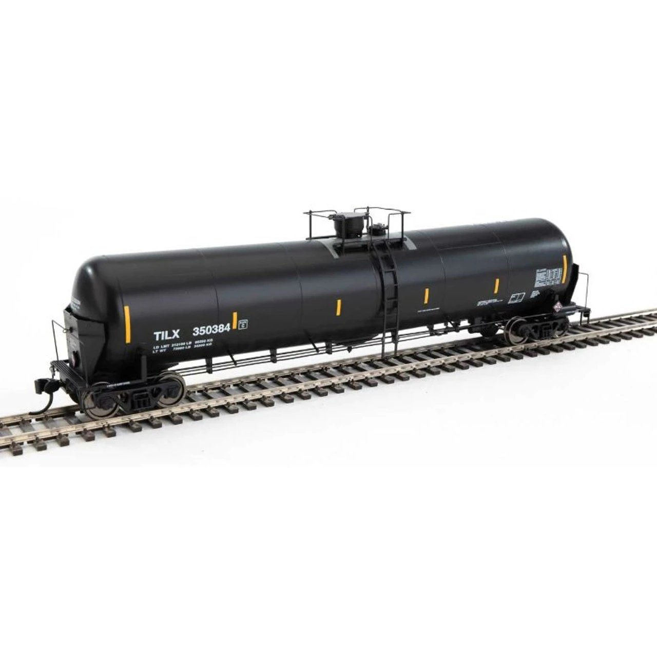 Walthers Proto 920-100761 - 55' Trinity Modified 30,145-Gallon Tank Car Trinity Industries (TILX) 350384 - HO Scale 1 Walthers Proto 920-100761 - 55' Trinity Modified 30,145-Gallon Tank Car Trinity Industries (TILX) 350384 - HO Scale