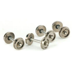 Walthers Proto 920-2302 - 36" Turned Metal Wheelsets -- With Metal Axles 12 Pack - HO Scale