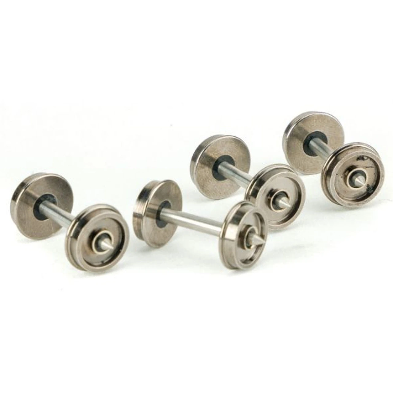 Walthers Proto 920-2305 - 36" Turned Metal Wheelsets -- With Metal Axles 100 Pack - HO Scale 1 Walthers Proto 920-2305 - 36" Turned Metal Wheelsets -- With Metal Axles 100 Pack - HO Scale