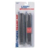 Walthers Trainline 931-1351 - 9" Straight Section - Power-Loc Track(TM) -- Pkg(4) - HO Scale