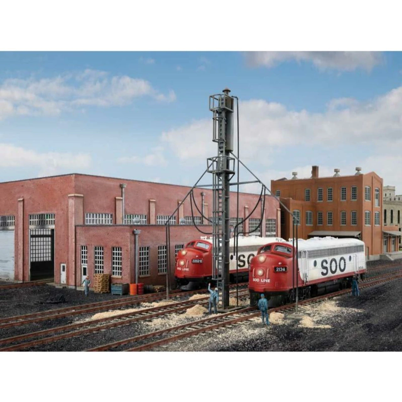 Walthers Cornerstone 933-4160 - Diesel Sanding Tower - HO Scale Kit 1 Walthers Cornerstone 933-4160 - Diesel Sanding Tower - HO Scale Kit