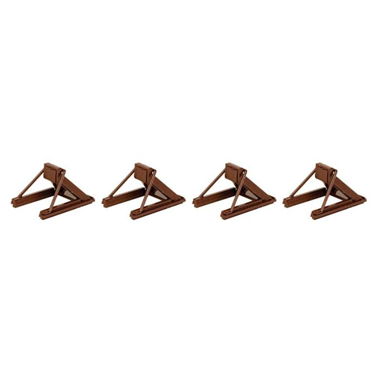 Walthers 948-83109 - Track Bumper Brown - 4 Pack - HO Scale 1 Walthers 948-83109 - Track Bumper Brown - 4 Pack - HO Scale