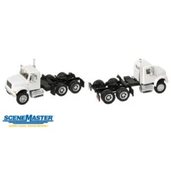 Walthers SceneMaster 949-11180 - Intl 4900 2-Axle Tractor White - HO Scale