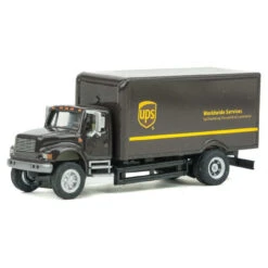 Walthers SceneMaster 949-11294 - International 4900 Single-Axle Box Van United Parcel Service (UPS) Modern - HO Scale