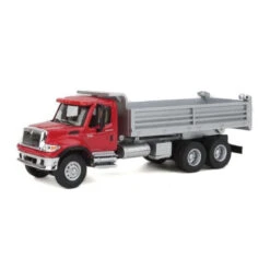 Walthers SceneMaster 949-11662 - 7601 Heavy Dump Truck - Red - HO Scale