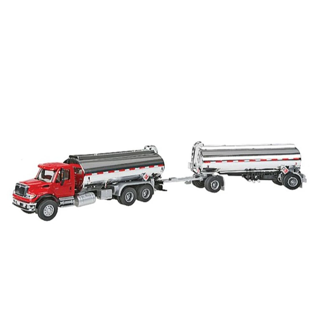 Walthers SceneMaster 949-11670 - Intl 7600 DoubleTanker Truck - HO Scale 1 Walthers SceneMaster 949-11670 - Intl 7600 DoubleTanker Truck - HO Scale