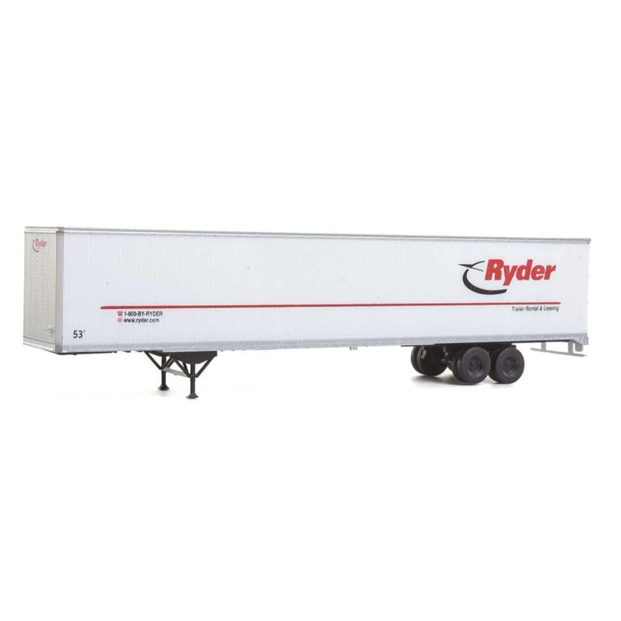 Walthers SceneMaster 949-2455 - 53' Staughton Trailer 2 Pack Ryder - HO Scale 1 Walthers SceneMaster 949-2455 - 53' Staughton Trailer 2 Pack Ryder - HO Scale