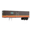 Walthers SceneMaster 949-2601 - Flexi-Van 40' Trailer 2-Pack Illinois Central (IC) - HO Scale
