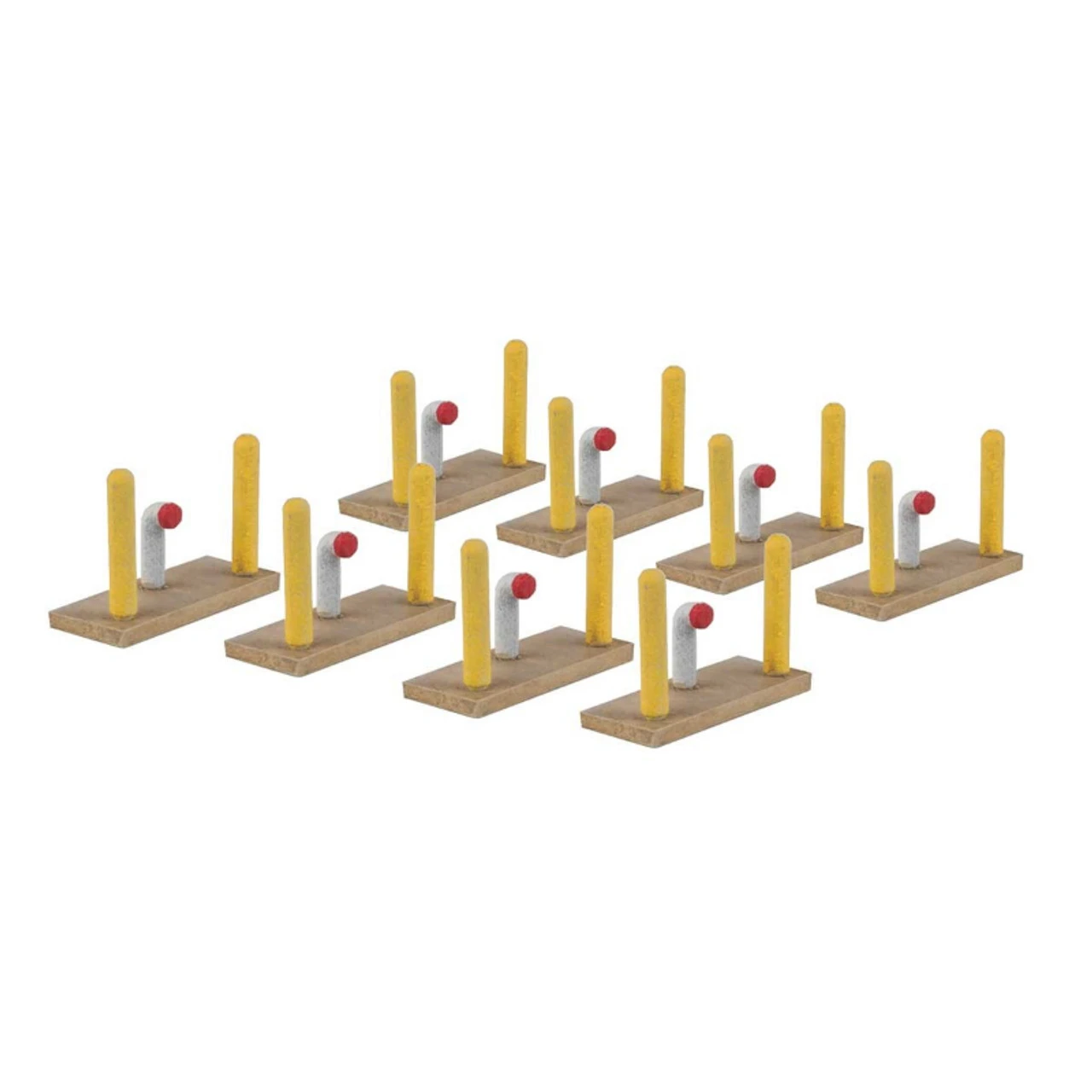 Walthers SceneMaster 949-4187 - 8 Dry Hydrants And 16 Safety Posts - HO Scale Kit 1 Walthers SceneMaster 949-4187 - 8 Dry Hydrants And 16 Safety Posts - HO Scale Kit