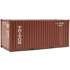 Walthers SceneMaster 949-8004 - 20' Rib Container Triton - HO Scale
