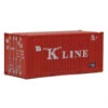 Walthers SceneMaster 949-8013 - 20' Container K-Line - HO Scale