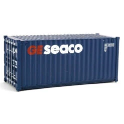 Walthers SceneMaster 949-8064 - 20' Corrugated Container GE Seaco - HO Scale