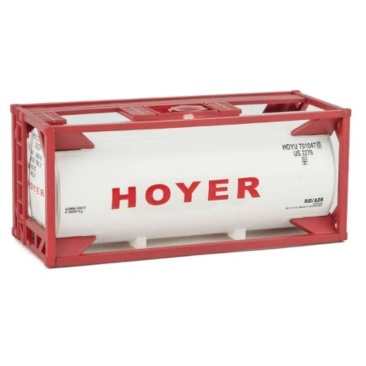 Walthers SceneMaster 949-8108 - 20' Tank Container Hoyer - HO Scale Kit 1 Walthers SceneMaster 949-8108 - 20' Tank Container Hoyer - HO Scale Kit