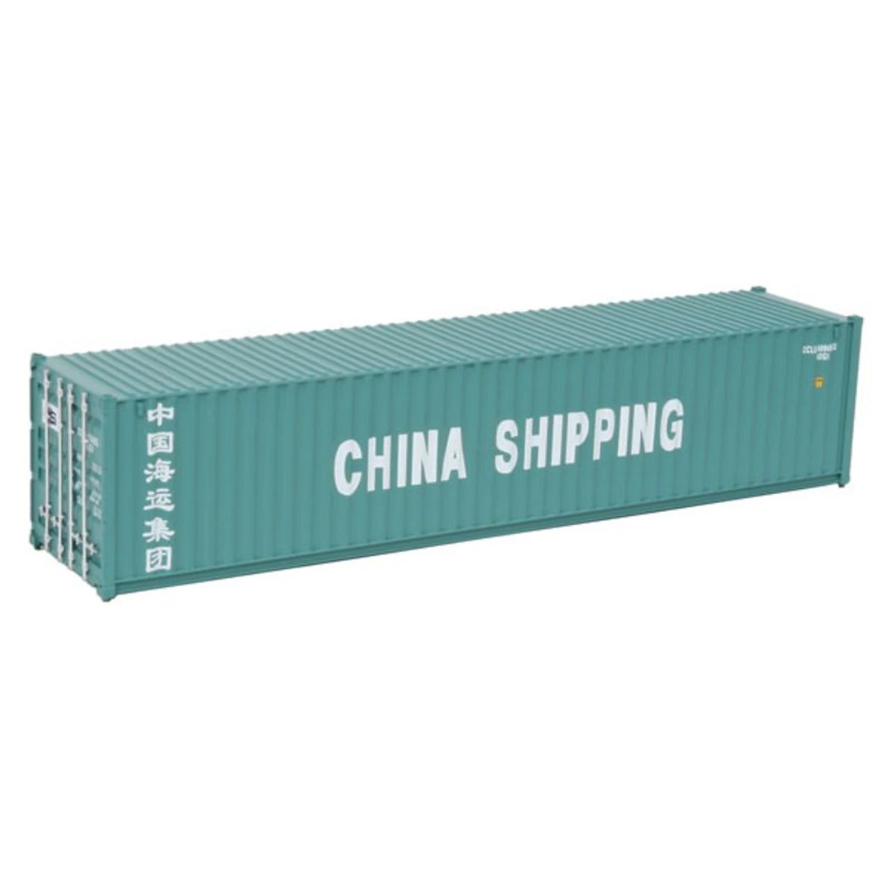 Walthers SceneMaster 949-8151 - 40' Corrugated Container China Shipping - HO Scale 1 Walthers SceneMaster 949-8151 - 40' Corrugated Container China Shipping - HO Scale