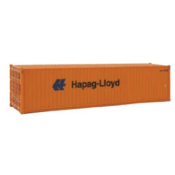 Walthers SceneMaster 949-8254 - 40' Hi Cube Corrugated Side Container Hapag-Lloyd - HO Scale