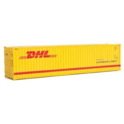 Walthers SceneMaster 949-8267 - 40' Hi Cube Corrugated Side Container DHL - HO Scale