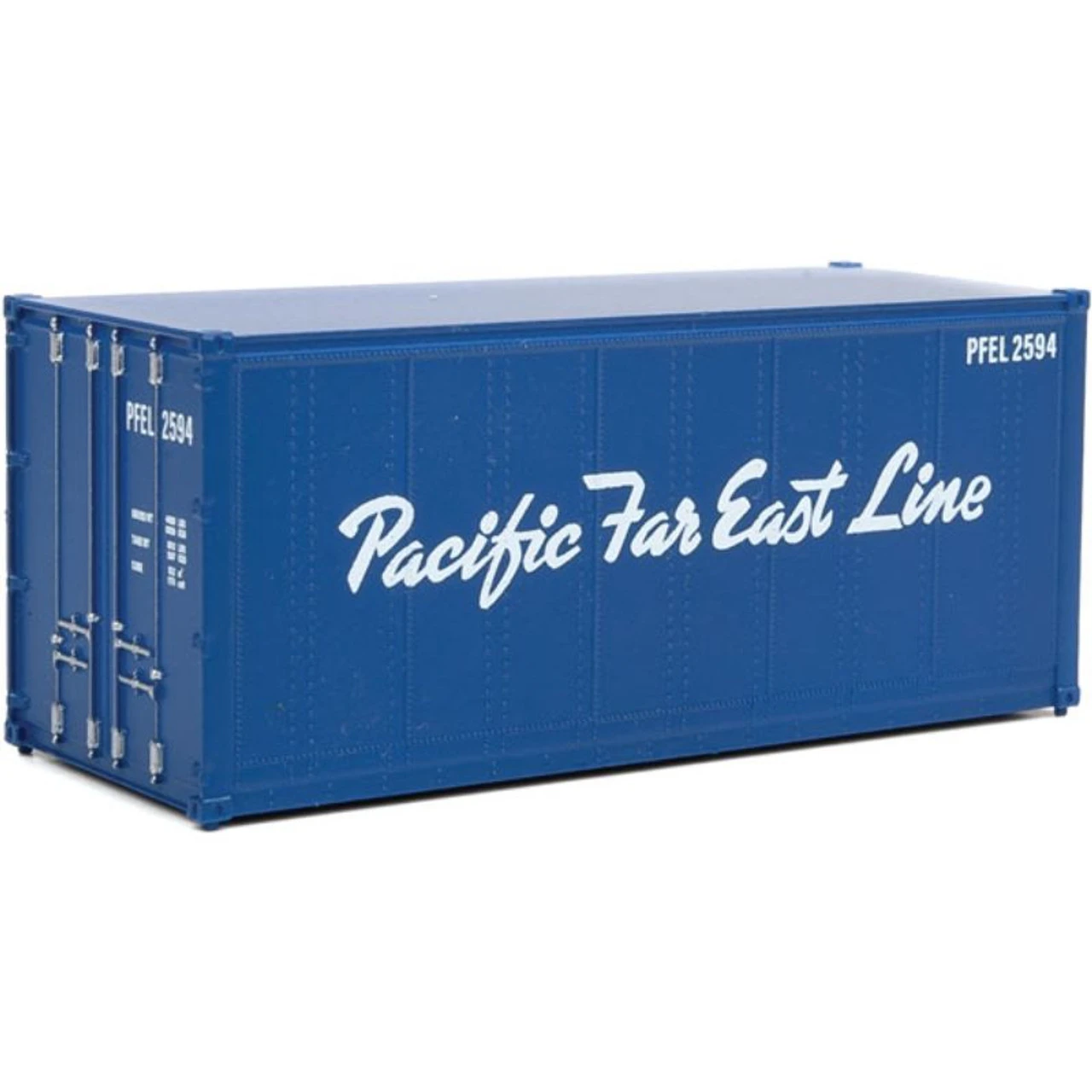 Walthers SceneMaster 949-8666 - 20' Smooth-Side Container - Ready To Run Pacific Far East - HO Scale 1 Walthers SceneMaster 949-8666 - 20' Smooth-Side Container - Ready To Run Pacific Far East - HO Scale