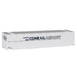 Walthers SceneMaster 949-8843 - 48' Ribbed Container Conrail Mercury - N Scale