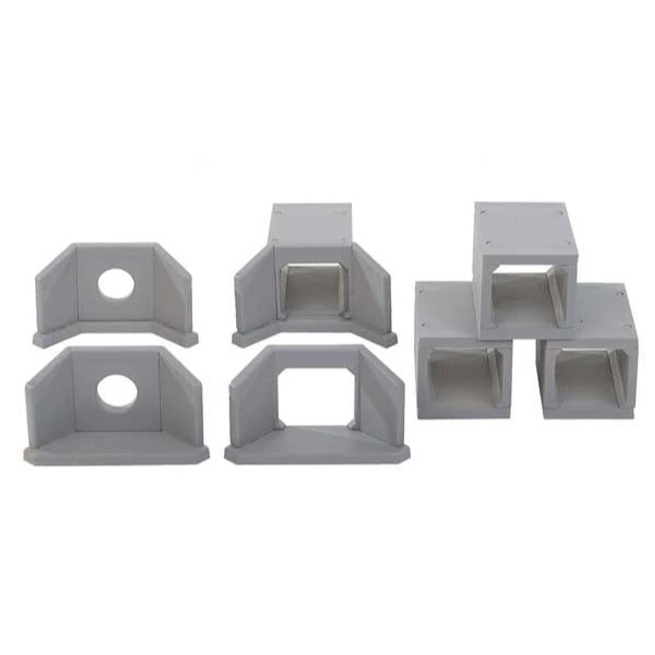 Walthers Cornerstone 933-4558 - Concrete Culverts - HO Scale Kit 1 Walthers Cornerstone 933-4558 - Concrete Culverts - HO Scale Kit