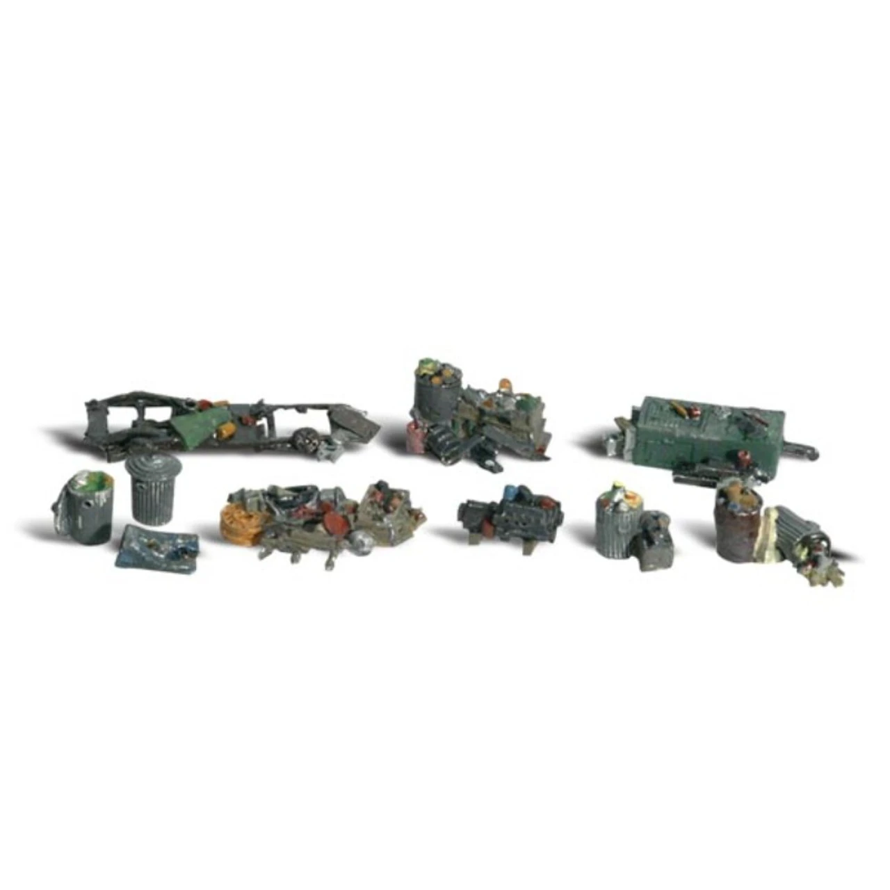 Woodland Scenics #1852 - Assorted Junk - HO Scale 1 Woodland Scenics #1852 - Assorted Junk - HO Scale